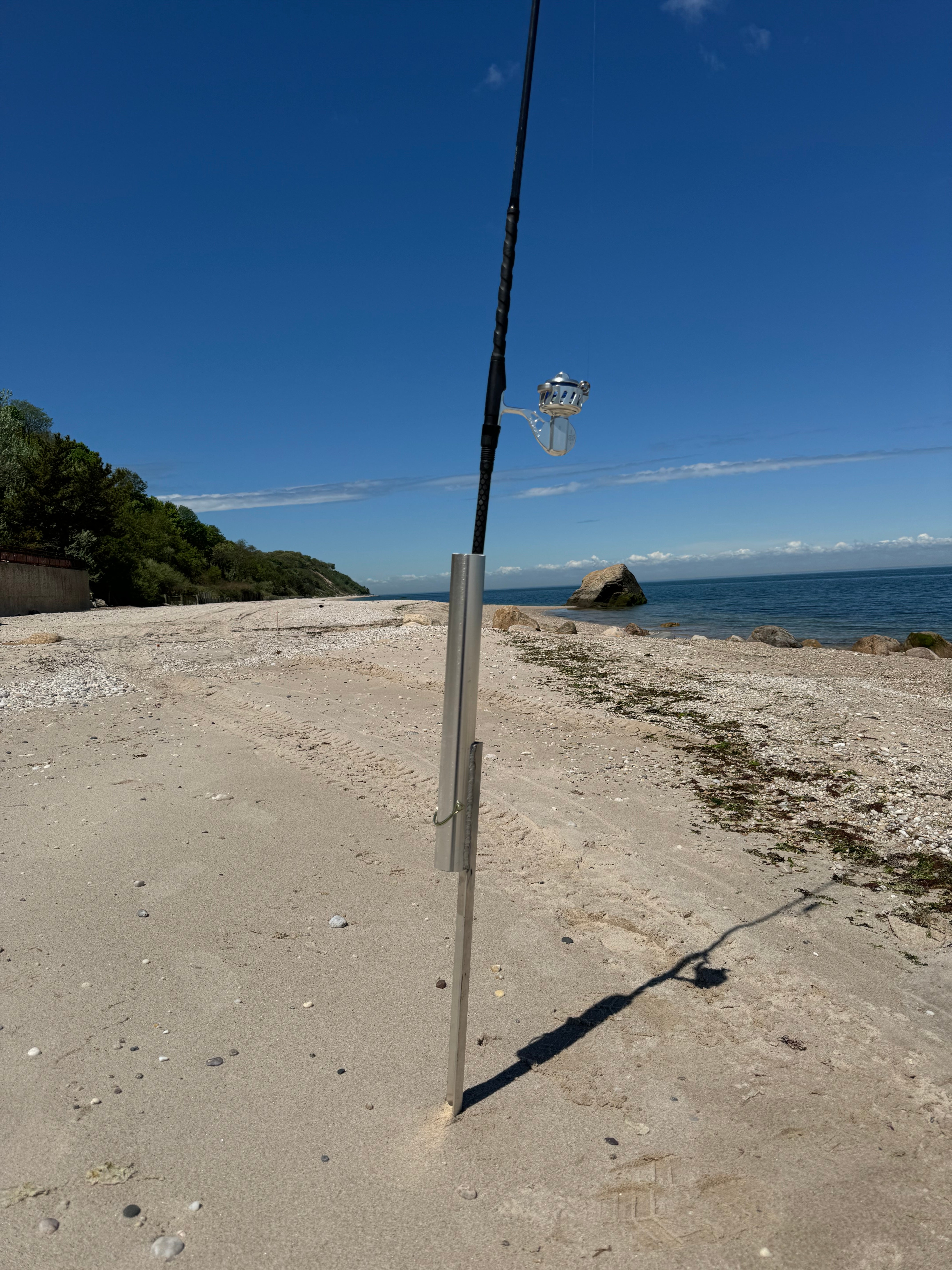 surf fishing rod holder sand spike Heavy duty sand spike – Coastal Gear Company