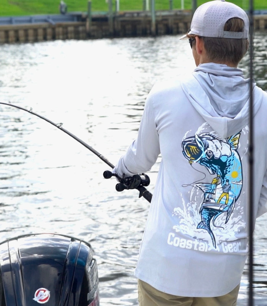 Silver King hooded UPF Shirt