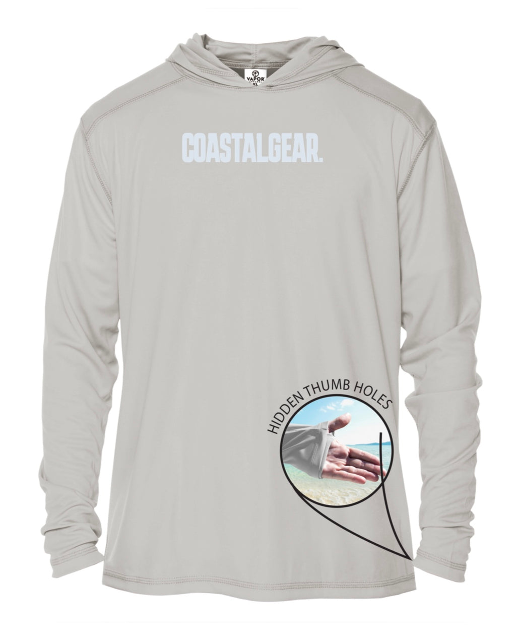 Silver King hooded UPF Shirt