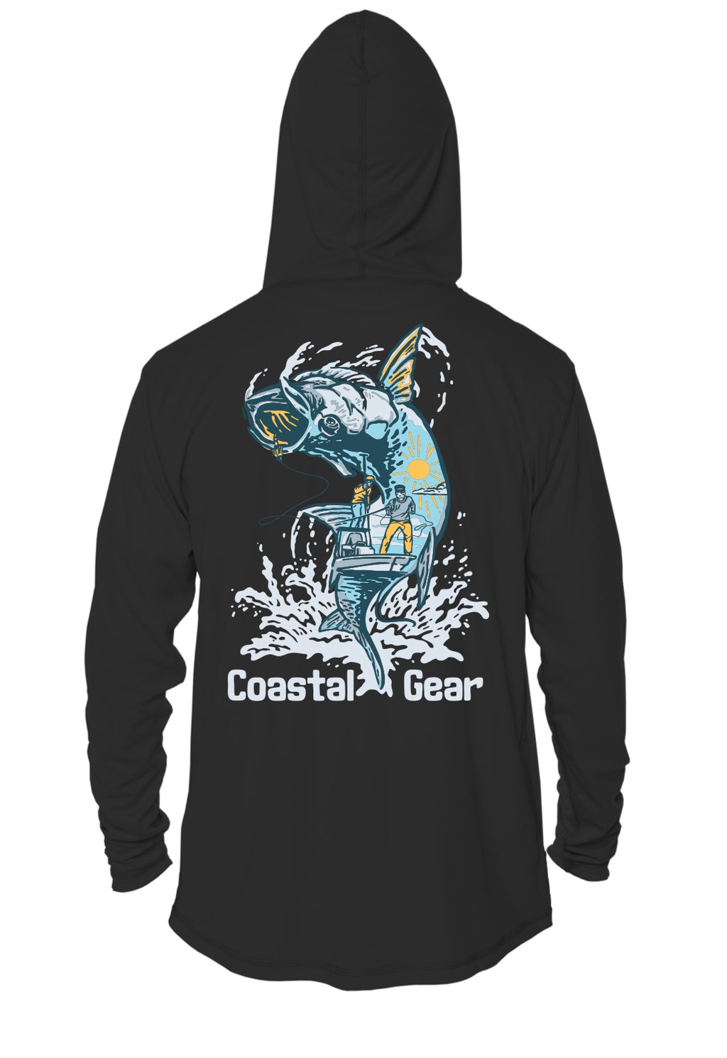 Silver King hooded UPF Shirt