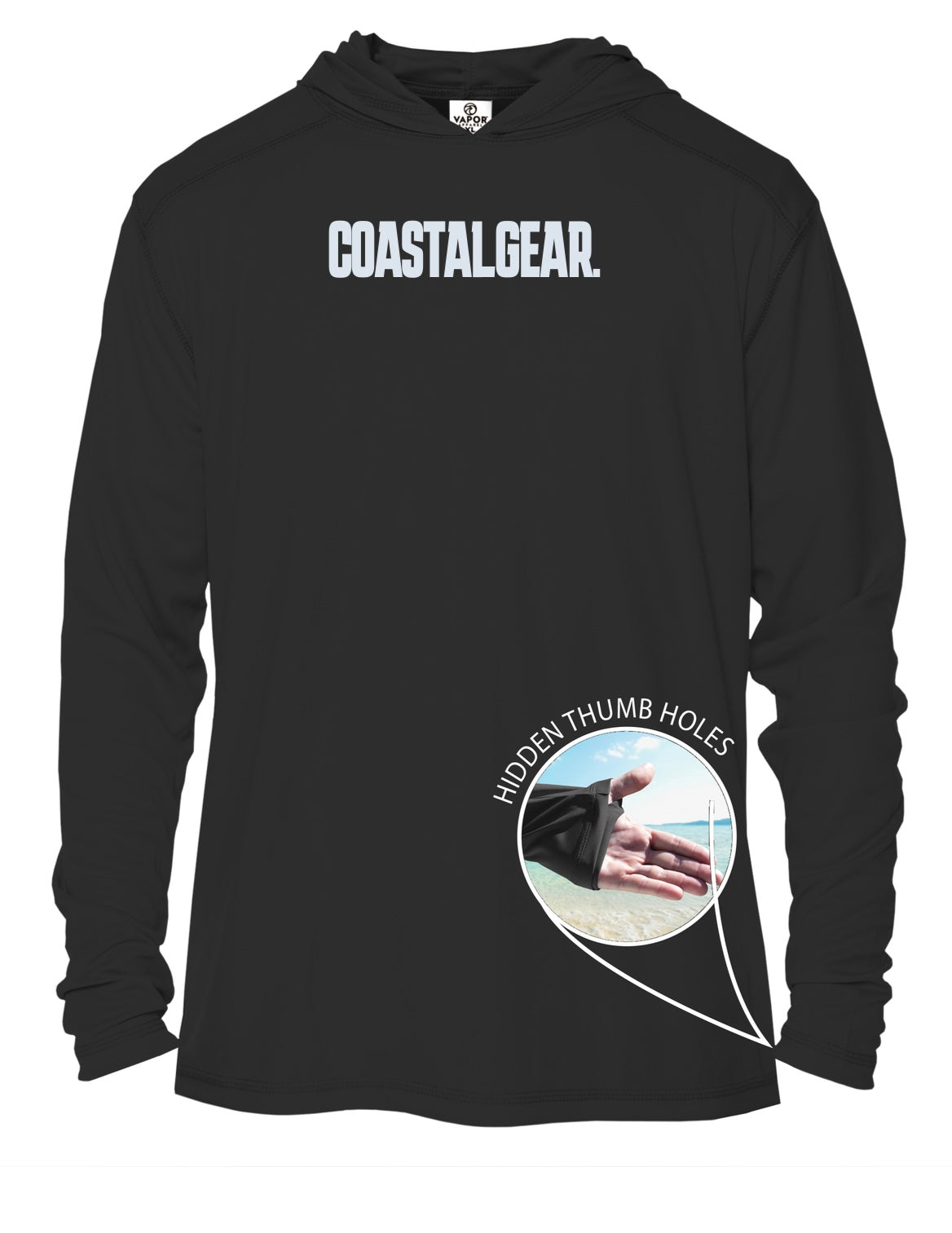 Silver King hooded UPF Shirt